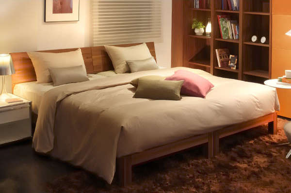 シングルベッドを2つ並べるサイズ／2人や家族に最適！幅や利点など 